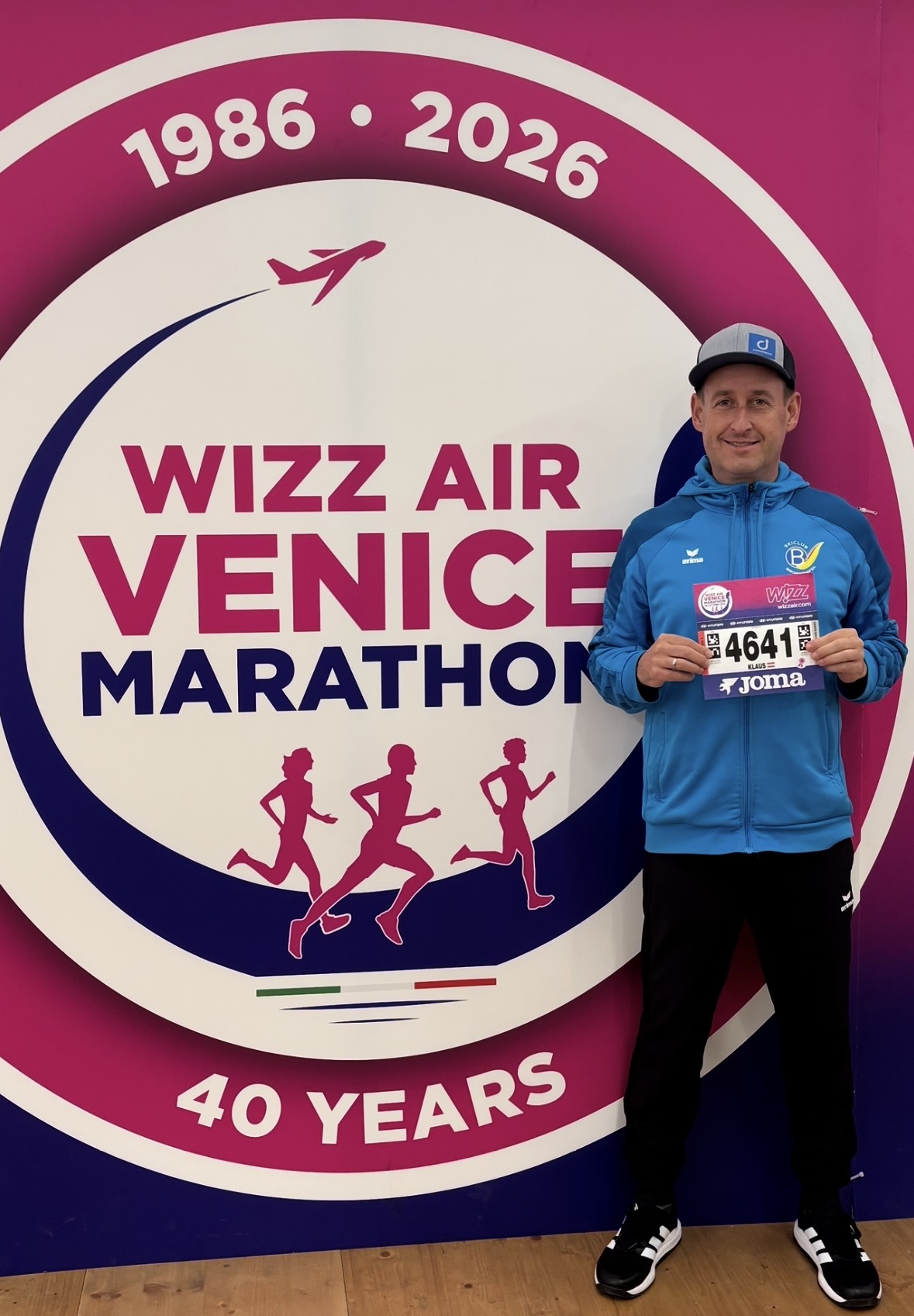 Venice Marathon bib collection