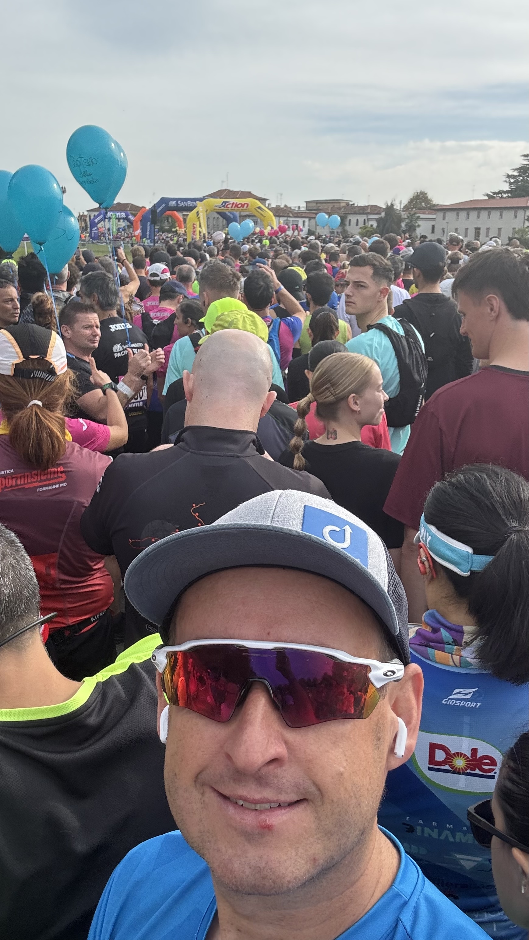 At the starting line